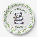 Search for panda plates Birthday