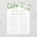 Recherche de alphabet invitations Verdure