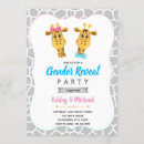 Search for gender reveal with giraffe Party