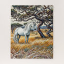 Recherche de cheval blanc puzzles Animal