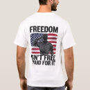 Search for freedom is not free tshirts Soldier