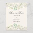 Search for vintage save the date postcards Greenery