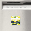 Recherche de citron magnets Aquarelle