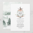 Search for wild life invitations Greenery