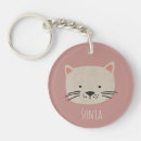 Search for cute kitty keychains Minimalist