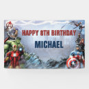Search for marvel birthday banners Hulk