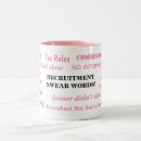 Search for funny words mugs Female