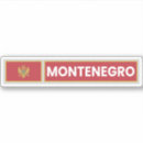 Recherche de montenegro autocollants Nation