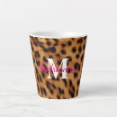 Recherche de empreinte de léopard rose tasses Chic