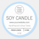 Search for scented candle stickers Small business