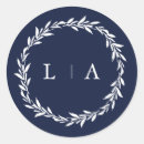 Search for rustic invitation wedding stickers Blue