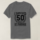 Search for husband and wife tshirts 50th