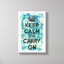 Search for keep calm canvas prints Crown
