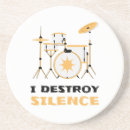 Search for instruments coasters Drums