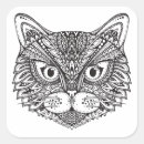 Search for zen cat stickers Mandala