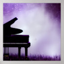 Recherche de piano queue posters Musique
