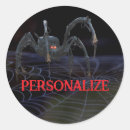 Search for spiders stickers Scary