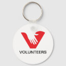 Search for volunteer keychains Logo