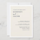 Search for navy blue cream wedding invitations Typography