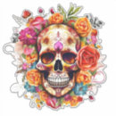Search for mexican design stickers Dia de los muertos