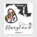 Search for maryland state flag stickers Marylander
