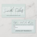 Search for hair stylist referral cards Beautician