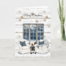 Search for wood christmas cards Blue