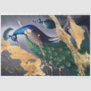 Recherche de paon tissus Papier de tissu