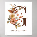 Search for initial g posters Watercolor