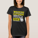 Search for electrician womens tshirts Lineman