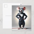 Search for mice cartoon postcards Animal