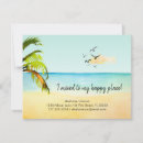 Recherche de happy place invitations Plage