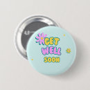 Search for get well buttons Blue