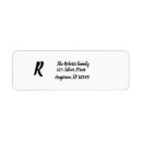 Search for monogram save the date return address labels Bridal shower