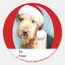 Recherche de airedale autocollants Terrier