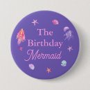 Search for mermaid buttons Mermaid birthday party