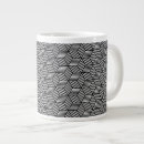 Search for geometric design patterns mugs Black