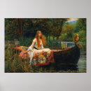 Recherche de la dame du shalott Romantisme