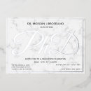 Recherche de white marble invitations Diplôme