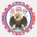 Search for eagle designs stickers Usa 250th anniversary