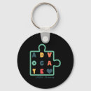 Search for autism advocate keychains Autism spectrum disorder
