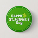 Search for patrick s day buttons Green