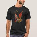 Search for red dragon tshirts Black