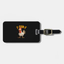 Search for funny puns luggage tags F caw f
