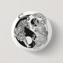 Search for white dragon buttons Yin yang