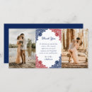 Search for blue and red thank you cards Floral