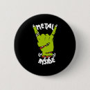 Recherche de metallique badges Noir