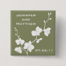 Recherche de mariage vintage badges Fleurs