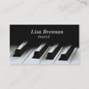 Search for pianist business cards Concert