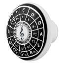 Search for musical notes knobs and pulls Black